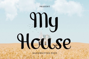 My House Font Download