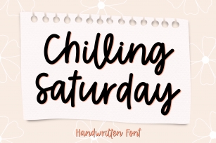 Chilling Saturday Font Download