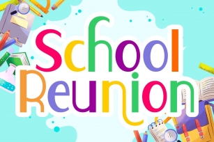 School Reunion Font Download