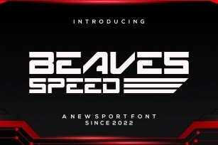Beavesspeed Font Download