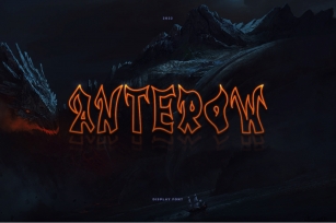 Anterow Font Download