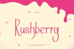 Rushberry Font Download