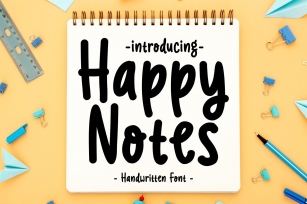 Happy Notes Font Download