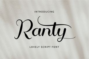 Ranty Font Download