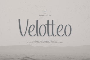 Velotteo Font Download