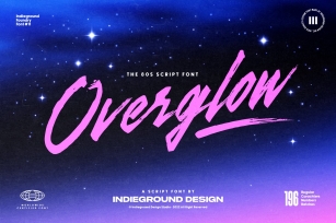 Overglow Font Download