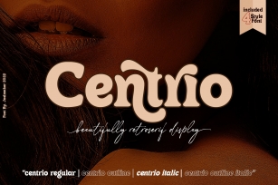 Centrio Typeface Font Download