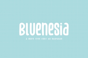 Bluenesia Font Download
