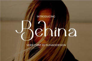 Behina serif modern Font Download