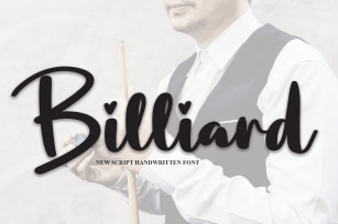 Billiard Font Download