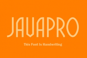 Javapro Font Download