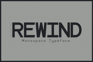 Rewind Font Download