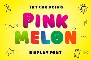 Pink Melon Font Download