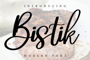 Bistik Font Download