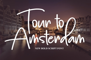 Tour to Amsterdam Font Download
