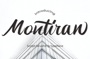 Montiran Font Download