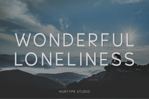Wonderful Loneliness Font Download