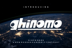 Ghinomo Font Download
