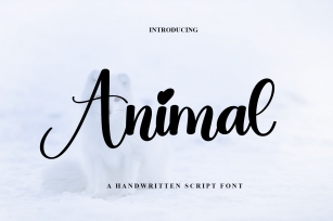 Animal Font Download