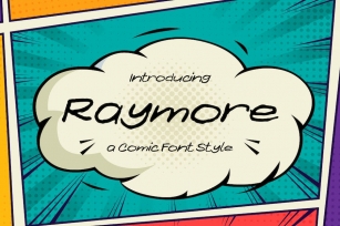 Raymore - A Comic Font Style Font Download