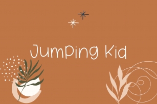 Jumping Kid Font Download