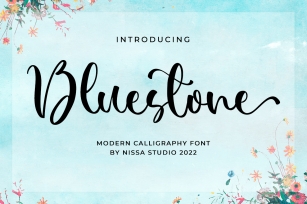 Bluestone Font Download