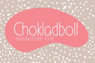 Chokladboll Font Download
