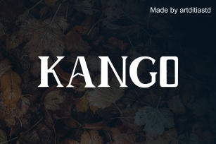 kango Font Download