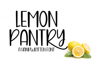 LEMON PANTRY Font Download