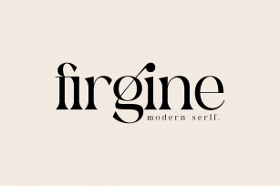 Firgine Font Download