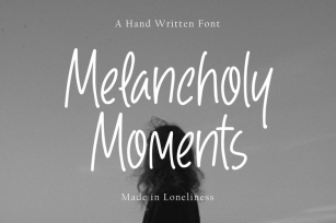 Melancholy Moment Font Download