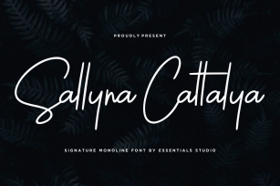 Sallyna Cattalya Font Download