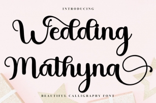 Wedding Mathyna Font Download