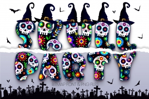 Skull Party Font Download