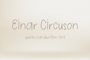 Einar Circuson Font Download