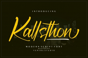 Kallsthon Font Download
