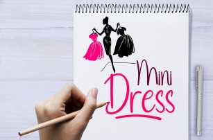 Mini Dress Font Download