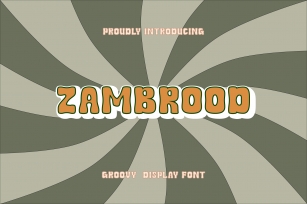 Zambrood Font Download