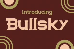 Bullsky Font Download