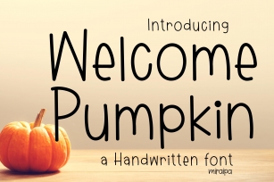 Welcome Pumpkin Font Download