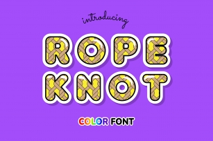 Rope Knot Font Download