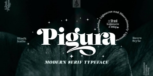 Pigura Serif Font Download