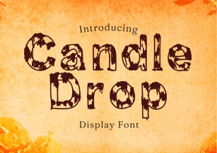 Candle Drop Font Download
