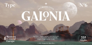 Galonia Font Download