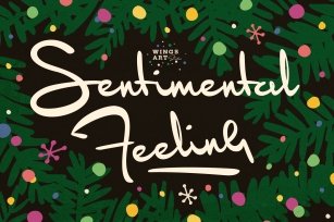 Sentimental Feeling Font Download
