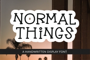 Normal Things Font Download