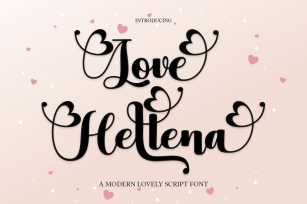 Love Hellena Script Font Download
