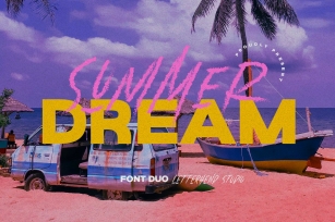 Summer Dream Duo Font Download