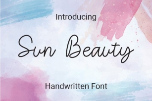 Sun Beauty Font Download