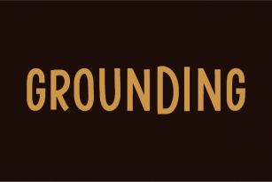 Grounding Font Download